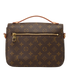 Pochette Metis, &pound;1,300, Handbags, Brown, Canvas, Back view